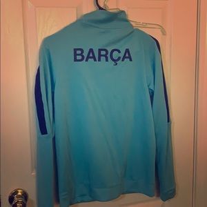 Customized Barca; Spain jacket